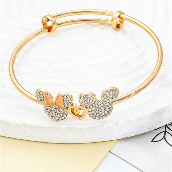 Minnie & Mickey bracelet, New - Picture 4 of 4